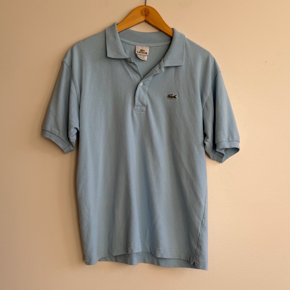 Lacoste Sky Blue Classic Piqué Polo Shirt Size 5